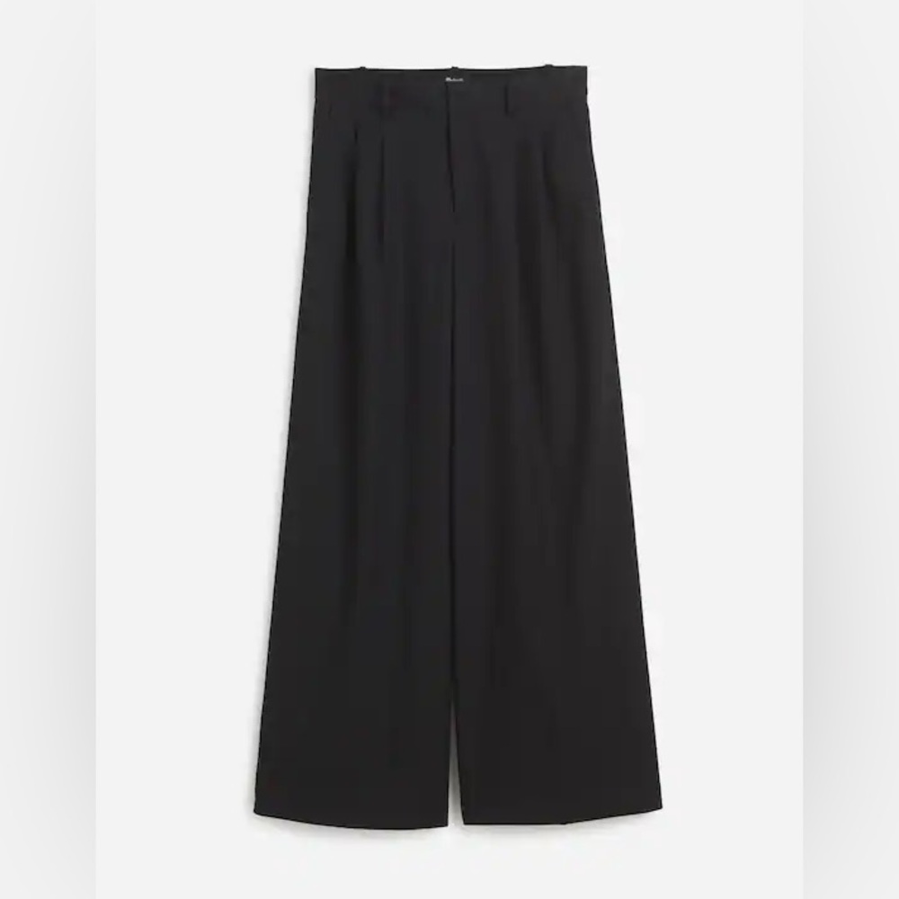 Madewell Black Wide Leg Pants